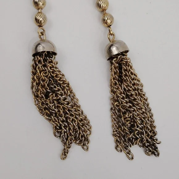 Vintage Avon Lariat Tassel Necklace - Picture 6 of 9